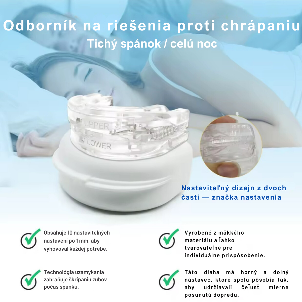 AirFlow™ – Urządzenie przeciw chrapaniu i bezdechowi sennemu